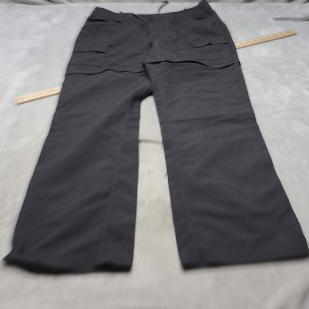 North Face Pants Womens 12 Black Cargo Convertible‎ Outdoor Utility Hiking 32x31